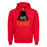Red dart vader Zipper Hoodie - lanVoArt