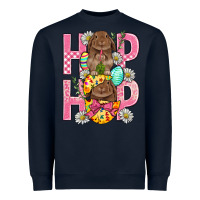 Navy Hip Hop Easter Heavyweight Sweatshirt - BundleAndBundleShop