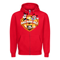 Red animaniacs best movie Zipper Hoodie - lanVoArt