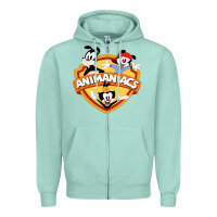 Seafoam animaniacs best movie Zipper Hoodie - lanVoArt