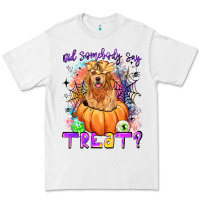 White did somebody say treat Premium Tee - LillyAllenDesigns