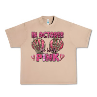 Burro in october we wear pink skeleton Urban Heavy Tee - texasbilliewilder