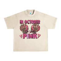 Sandshell in october we wear pink skeleton Urban Heavy Tee - texasbilliewilder