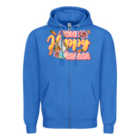 True Royal One hoppy Mama Zipper Hoodie - LillyAllenDesigns
