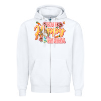 White One hoppy Mama Zipper Hoodie - LillyAllenDesigns