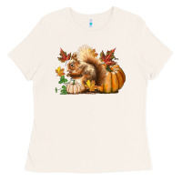 Bone Fall Squirrel Ladies Tee - LillyAllenDesigns