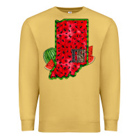 Antique Gold indiana watermelon Premium Sweatshirt - RacoonDesign