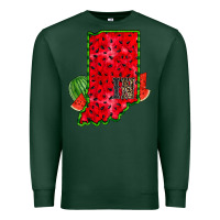 Sports Green indiana watermelon Premium Sweatshirt - RacoonDesign