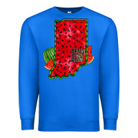 True Royal indiana watermelon Premium Sweatshirt - RacoonDesign
