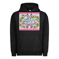 Pigment Black happy easter bunny Urban Hoodie - BarkalooDesign