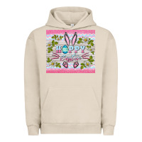 Pigment French Oak happy easter bunny Urban Hoodie - BarkalooDesign
