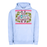 Pigment Grape Ice happy easter bunny Urban Hoodie - BarkalooDesign