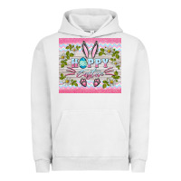 Pigment Lunar Rock happy easter bunny Urban Hoodie - BarkalooDesign