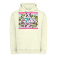 Pigment Pistachio happy easter bunny Urban Hoodie - BarkalooDesign