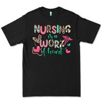 Black nursing is a work of heart Premium Tee - RanaPortraitStore