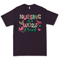 Plum nursing is a work of heart Premium Tee - RanaPortraitStore