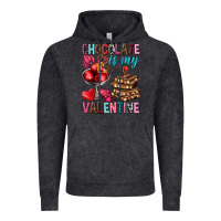 Vintage Black Chocolate is my valentine Valentine's Day Vintage Hoodie - HowdyJamesFarm