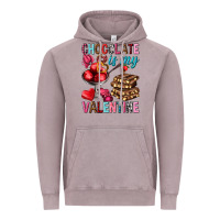 Vintage Zinc Chocolate is my valentine Valentine's Day Vintage Hoodie - HowdyJamesFarm