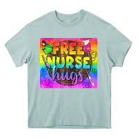 Arona Free Nurse Hugs LGBTQ+ Tumbler Heavy Core Tee - BundleAndBundleShop