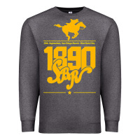 Charcoal Heather steel ball run 1890 Premium Sweatshirt - lanVoArt