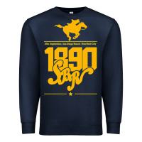 Navy steel ball run 1890 Premium Sweatshirt - lanVoArt