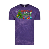 Cloud Purple Christmas light are my favorite color Vintage Tee - NancyCooperArtShop