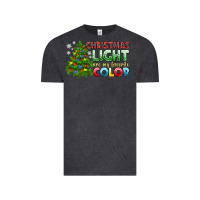 Vintage Black Christmas light are my favorite color Vintage Tee - NancyCooperArtShop