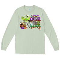Matcha eat drink and be scary Long Sleeve Tee - CowGirlArtShop