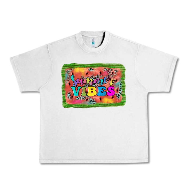 Summer Vibes Watermelon Urban Heavy Tee by JahusDesignShop | Teevron