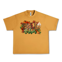 Peanut Butter Fall vibes pumpkins Urban Heavy Tee - NancyCooperArtShop