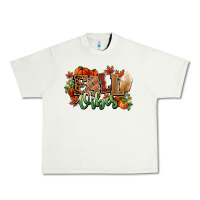 Pistachio Fall vibes pumpkins Urban Heavy Tee - NancyCooperArtShop