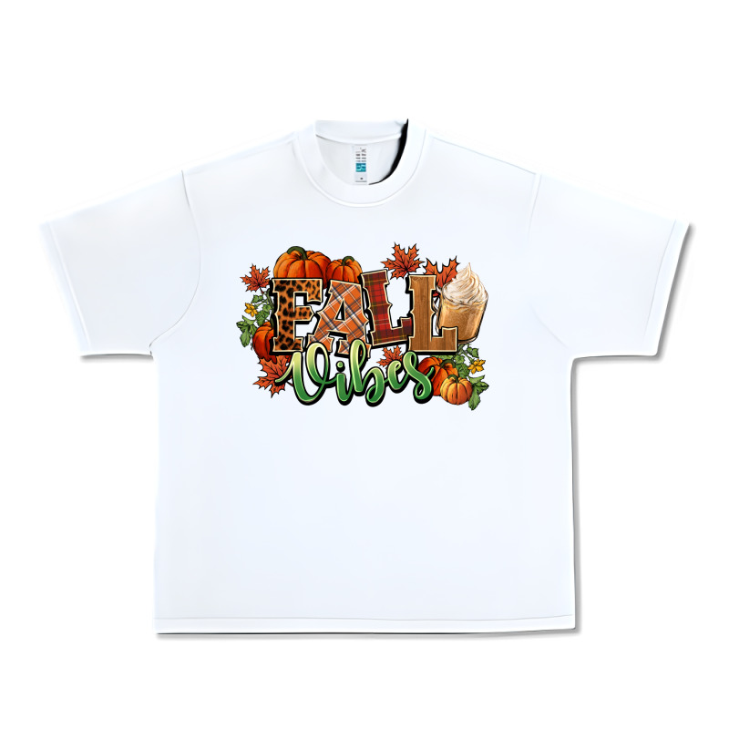 Fall Vibes Pumpkins Urban Heavy Tee by NancyCooperArtShop | Teevron