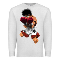 Oatmeal Heather ippo makunouchi Premium Sweatshirt - lanVoArt