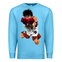Ocean Blue ippo makunouchi Premium Sweatshirt - lanVoArt