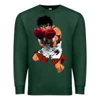 Sports Green ippo makunouchi Premium Sweatshirt - lanVoArt