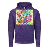 Cloud Purple retro summer Vintage Hoodie - TumblerDesignByShophia
