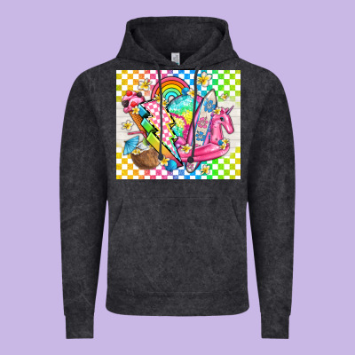 Retro Summer Vintage Hoodie Designed By Tumblerdesignbyshophia