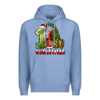Colony Blue first christmas Premium Hoodie - FaDigitalArtStudio