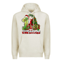 Oatmeal Heather first christmas Premium Hoodie - FaDigitalArtStudio