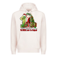 Pale Pink first christmas Premium Hoodie - FaDigitalArtStudio