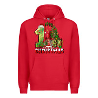 Red first christmas Premium Hoodie - FaDigitalArtStudio