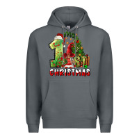 Rock first christmas Premium Hoodie - FaDigitalArtStudio