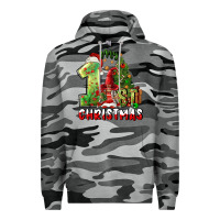 Slate Camo first christmas Premium Hoodie - FaDigitalArtStudio