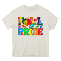 Cream Fall Of Pride Heavy Core Tee - BundleAndBundleShop