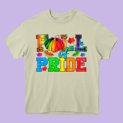 Fall Of Pride Heavy Core Tee Designed By Bundleandbundleshop
