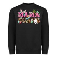 Black Western Mama Bunny Heavyweight Sweatshirt - BundleAndBundleShop