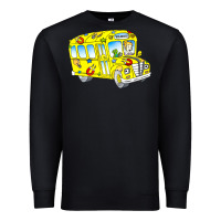 Black the magic school bus Premium Sweatshirt - lanVoArt