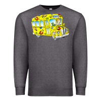 Charcoal Heather the magic school bus Premium Sweatshirt - lanVoArt