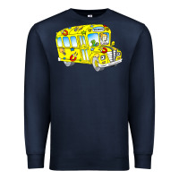 Navy the magic school bus Premium Sweatshirt - lanVoArt