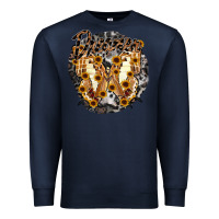 Navy dreamer butterfly Premium Sweatshirt - RacoonDesign